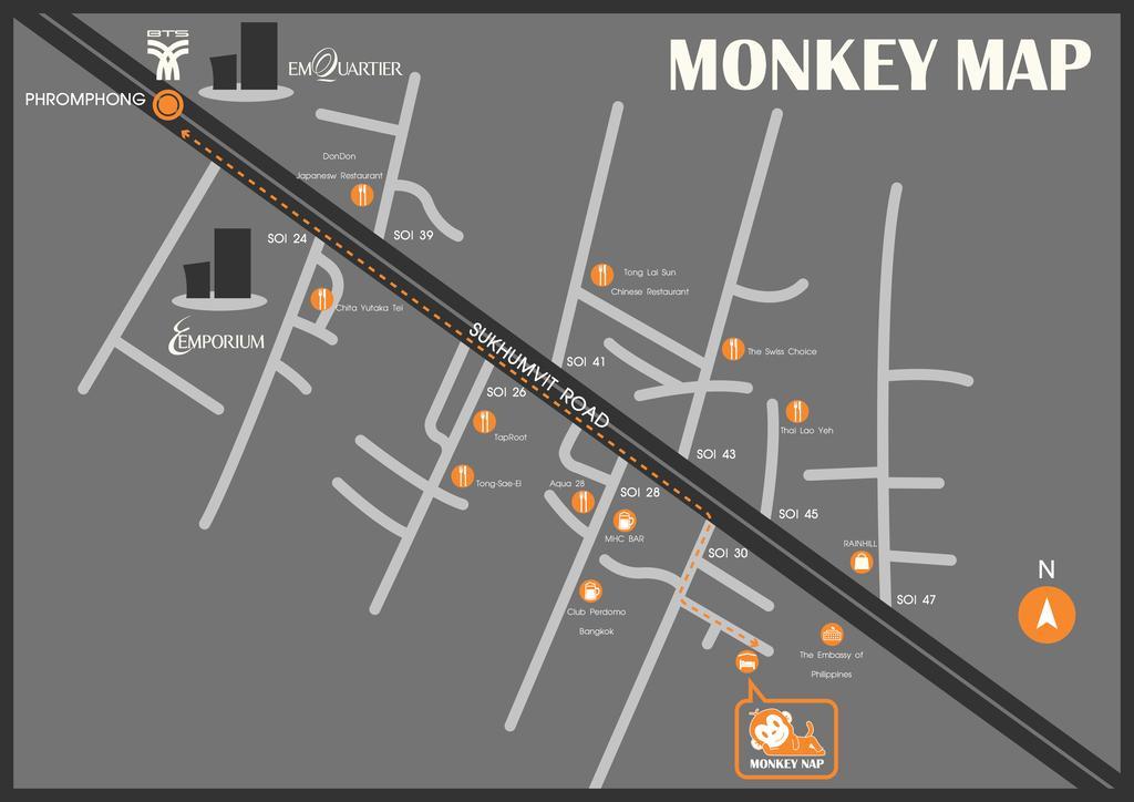 Monkeynap Hostel Bangkok Exteriér fotografie